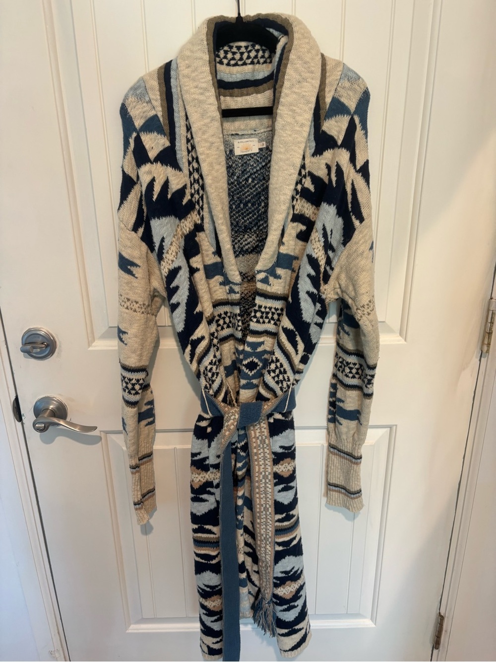 Faherty x Yellowtail Shawl Collar Knit Cardigan